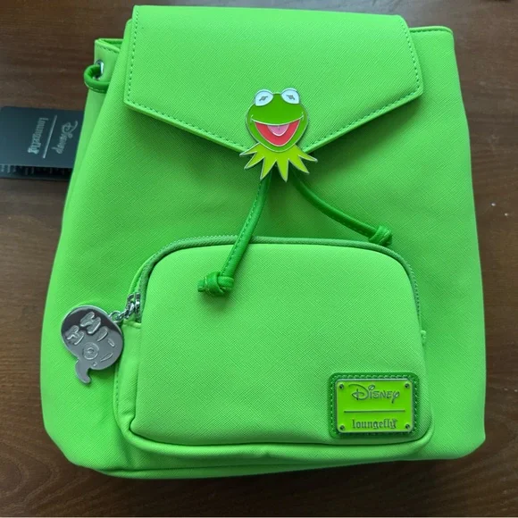 ID9 - Disney Loungefly Mini Sac A Dos The Muppets Kermit The Frog